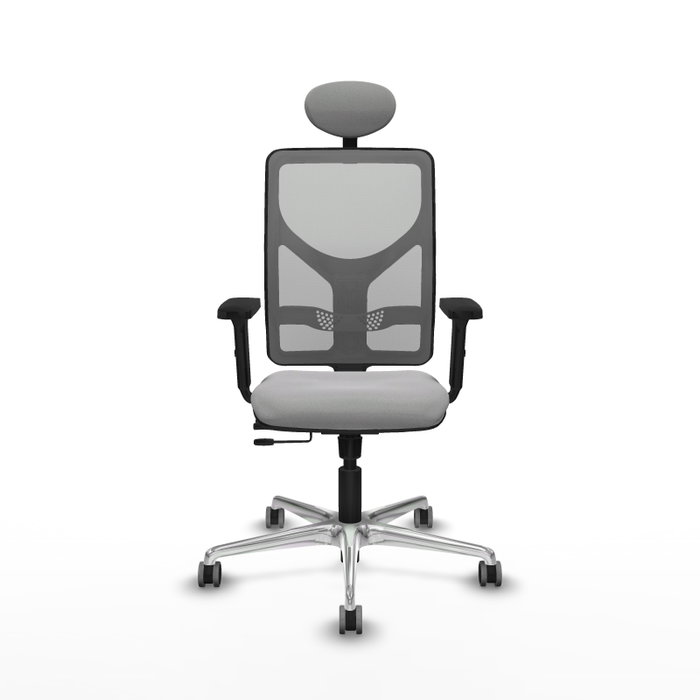 PIQUERAS Y CRESPO Silla de oficina Motilla con mecanismo Sincro/Traslack, Gris PIQUERAS Y CRESPO Silla de oficina Motilla con mecanismo Sincro/Traslack, Gris