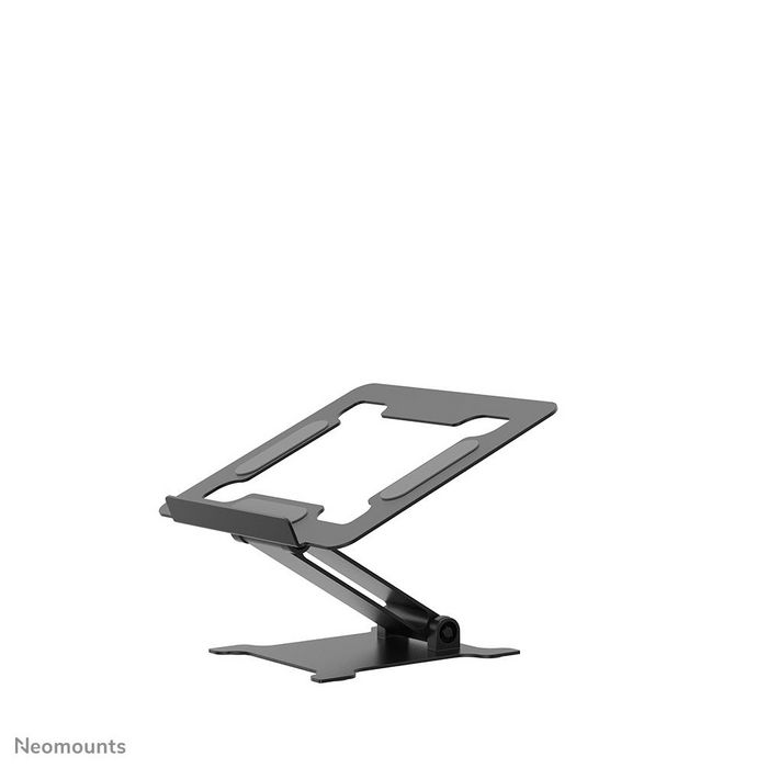 Neomounts DS20-740BL1 Soporte para portátil para pantallas de 11-15", hasta 5 kg, altura ajustable 1,7-16,8 cm, plegable, compacto, negro