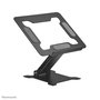 Neomounts DS20-740BL1 Soporte para portátil para pantallas de 11-15", hasta 5 kg, altura ajustable 1,7-16,8 cm, plegable, compacto, negro