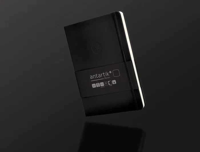 Antartik Cuaderno A5 Tapa Dura Hojas Lisas Negro 100 Hojas 80gr FSC Colección Antartik Notes