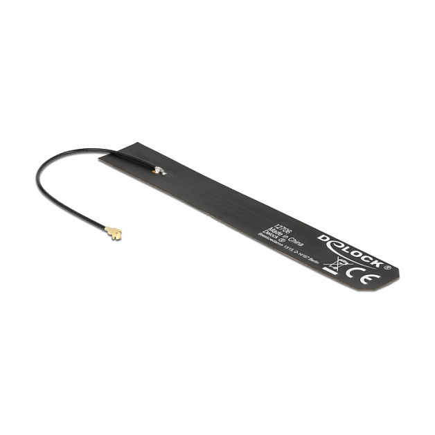 DeLOCK Antena 5G LTE FPC Omnidireccional con Conector MHF DeLOCK Antena 5G LTE FPC Omnidireccional con Conector MHF