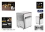 Inde Servilletero Inox con Porta Menú My Bar - 11.8 x 10.7 x 14.8 cm (12 Unidades)