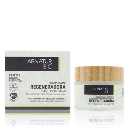LABNATUR BIO Crema Facial Regeneradora Rosa Mosqueta 50ml
