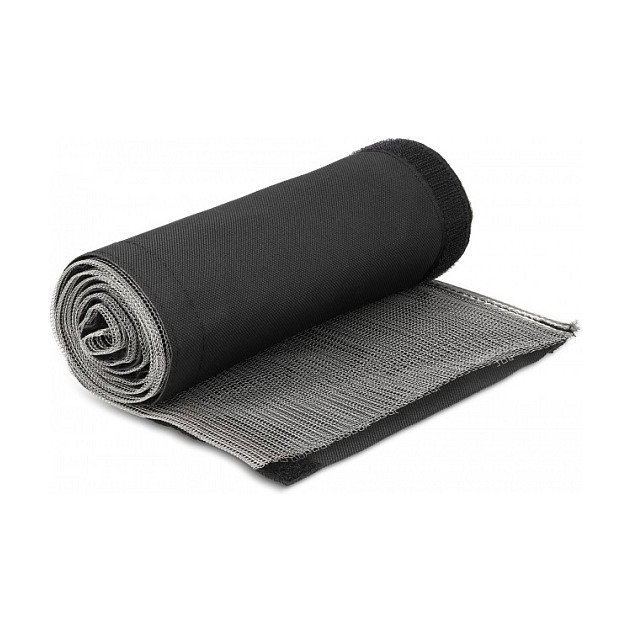 DeLOCK Funda trenzada de protección EMI con cierre de velcro, resistente al calor, 1 m x 50 mm, Negro DeLOCK Funda trenzada de protección EMI con cierre de velcro, resistente al calor, 1 m x 50 mm, Negro