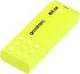GOODRAM Pendrive UME2 64GB USB 2.0 Amarillo