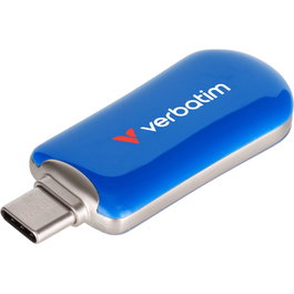 Verbatim Plectra Blue 128GB USB-C Flash Drive