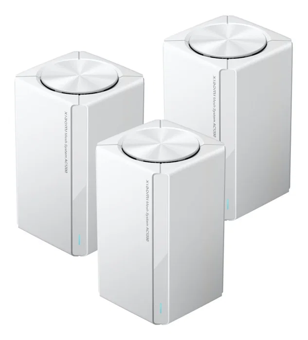 Xiaomi Sistema de Malla AC1200 (Pack x3) - Wi-Fi 5 Dual Band 2.4GHz/5GHz 867 Mbps, Blanco, Cobertura hasta 260 m²