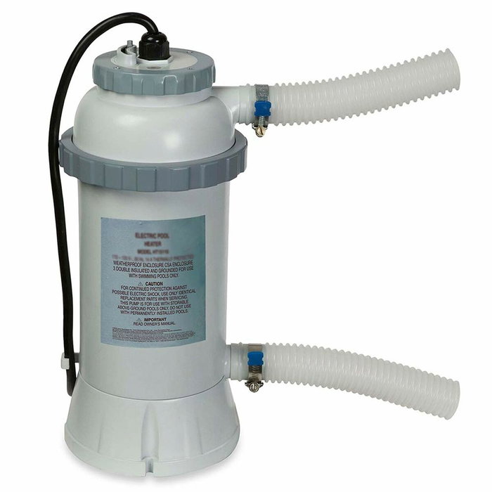 Intex Calentador de piscina hasta 12 m³ con doble protección térmica y detector de nivel de agua