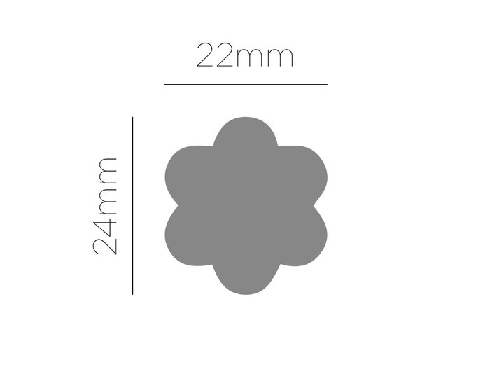 Innspiro Troqueladora de figuras Eva Foam Punch flor 25mm