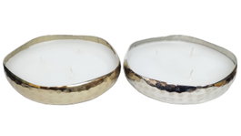 DKD Home Decor Vela de Cera de Parafina con 3 Mechas, 200 gr