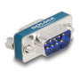 DeLOCK Adaptador Filtro de Supresión de Interferencias RF/EMI D-Sub 9 Pin Macho a Hembra