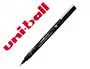 Uniball PIN Rotulador Calibrado Punta Biselada 1 mm Color Negro