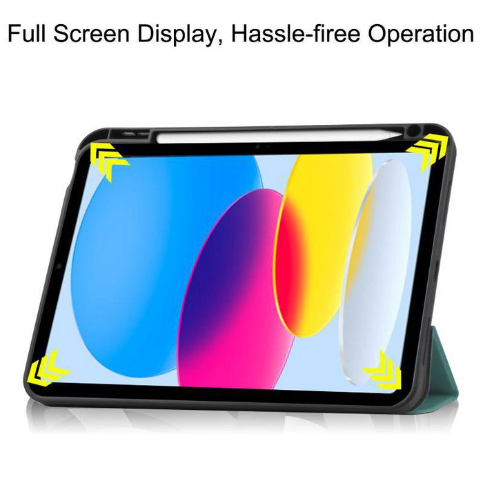 CoreParts Funda TPU Tri-fold para Apple iPad 10ª Gen 10.9-inch (2022) Verde Oscuro CoreParts Funda TPU Tri-fold para Apple iPad 10ª Gen 10.9-inch (2022) Verde Oscuro