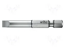 WIHA Punta de destornillador plana 2,5x0,4mm 70mm