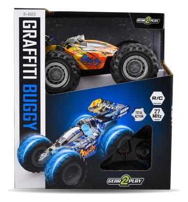 Gear2Play Vehículo Control remoto RC Buggy Graffiti Buggy