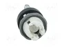 ABB Interruptor rotativo 22mm transparente MLB-1