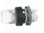 ABB Interruptor rotativo 22mm transparente MLB-1