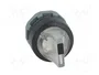 ABB Interruptor rotativo 22mm transparente MLB-1
