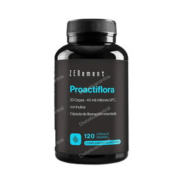 ZENEMENT Proactiflora 19 Cepas Probiótico 30 Mil Millones UFC 120 Cápsulas Veganas Sin Gluten para Salud Digestiva