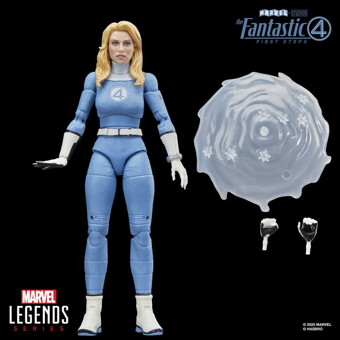 HASBRO Figura Mujer Invisible Los 4 Fantasticos Marvel 15cm