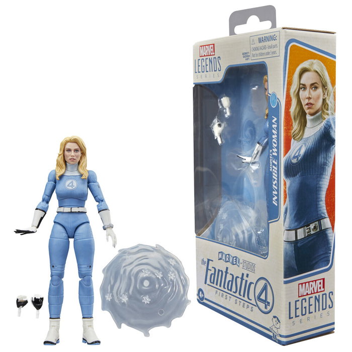 HASBRO Figura Mujer Invisible Los 4 Fantasticos Marvel 15cm