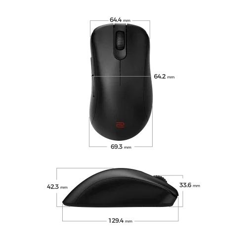 Zowie EC1-DW Ratón Inalámbrico Óptico USB Tipo A para Diestros 3200 DPI Zowie EC1-DW Ratón Inalámbrico Óptico USB Tipo A para Diestros 3200 DPI