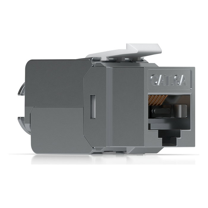 Ubiquiti Networks Inc. UACC-Keystone-Jack-C6A Jack Keystone Cat6A 12 Piezas - Conector RJ-45 Femenino LSA, Zinc, Compatible T568A/B Ubiquiti Networks Inc. UACC-Keystone-Jack-C6A Jack Keystone Cat6A 12 Piezas - Conector RJ-45 Femenino LSA, Zinc, Compatible T568A/B