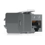 Ubiquiti Networks Inc. UACC-Keystone-Jack-C6A Jack Keystone Cat6A 12 Piezas - Conector RJ-45 Femenino LSA, Zinc, Compatible T568A/B