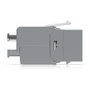 Ubiquiti Networks Inc. UACC-Keystone-Jack-C6A Jack Keystone Cat6A 12 Piezas - Conector RJ-45 Femenino LSA, Zinc, Compatible T568A/B