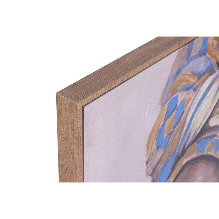 DKD Home Decor Cuadro Lienzo Africana Pack de 2 DKD Home Decor Cuadro Lienzo Africana Pack de 2