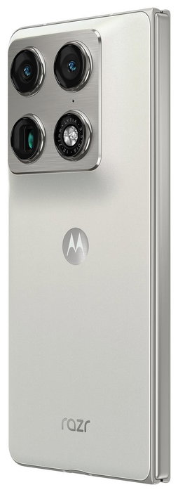 Motorola Razr Fold 16/512GB Lily White - 7"+6,5" pOLED, Snapdragon 8 Gen 5, 5G, Triple Cámara, Dual SIM + eSIM, NFC, Android 16 Motorola Razr Fold 16/512GB Lily White - 7"+6,5" pOLED, Snapdragon 8 Gen 5, 5G, Triple Cámara, Dual SIM + eSIM, NFC, Android 16