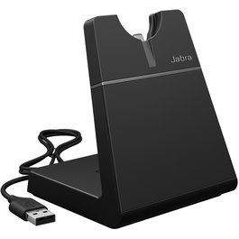 Jabra 14217-02 Ladestation para auriculares Engage SE Convertible - Soporte de carga USB-A, Negro