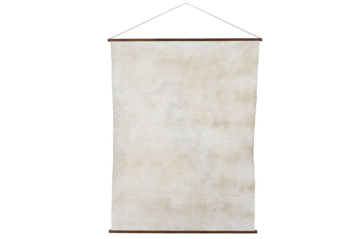 DKD Home Decor Lienzo Papel Abeto Garza Desgastado 138x2,8x180