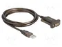 DeLOCK Adaptador USB 2.0 Typ-A a 1 x Serie DB9 RS-232 64073