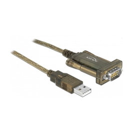 DeLOCK Adaptador USB 2.0 Tipo-A a Serie DB9 RS-232 64073