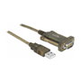 DeLOCK Adaptador USB 2.0 Tipo-A a Serie DB9 RS-232 64073