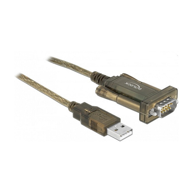 DeLOCK Adaptador USB 2.0 Typ-A a 1 x Serie DB9 RS-232 64073 DeLOCK Adaptador USB 2.0 Typ-A a 1 x Serie DB9 RS-232 64073
