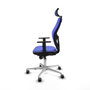 PIQUERAS Y CRESPO Silla de oficina Jorquera Azul