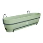 Elho Vibia Campana Balconiere Allin1 70 - Verde - L 70 x B 26 x H 17 cm - Balcón - 100% Reciclado - ELH8711904522537