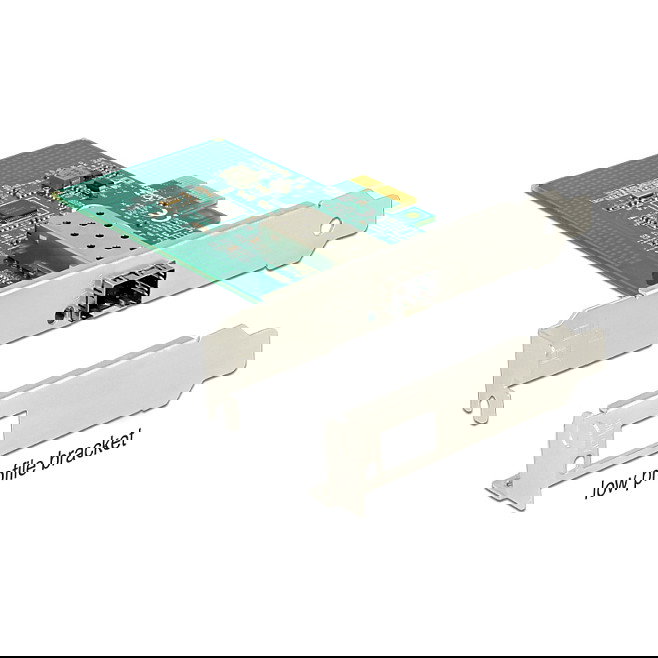 DeLOCK 89481 Tarjeta PCI Express Gigabit LAN 1000 Mbit/s con Slot SFP, Fibra, Intel i210, Soporte Windows Server y Linux, Jumbo Frames DeLOCK 89481 Tarjeta PCI Express Gigabit LAN 1000 Mbit/s con Slot SFP, Fibra, Intel i210, Soporte Windows Server y Linux, Jumbo Frames