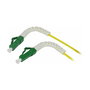 Synergy21 LWL-1-Faser-Patchkabel, 1.5 m, LC(APC) a LC(APC), 9/125u OS2 G657A2, flexible con funda protectora
