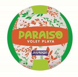 Balón volley playa paraíso, tacto suave, 21 cm, 270-290 gr. - modelos surtidos