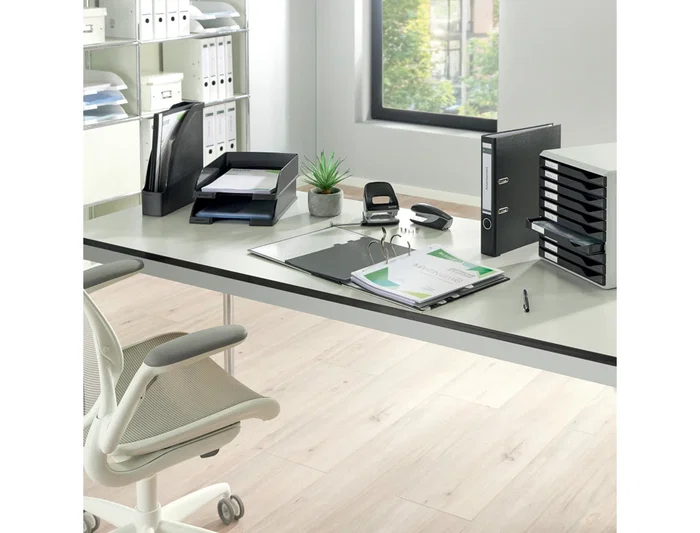 Leitz Archivador de Palanca A4 Lomo 80mm Negro Cartón Reciclado