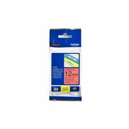 Brother TZe-431 Cinta laminada 12 mm x 8 m Rojo/Negro