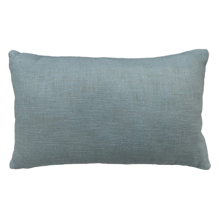 DKD Home Decor Cojín de Poliéster Azul 50x30 cm DKD Home Decor Cojín de Poliéster Azul 50x30 cm