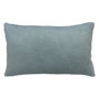 DKD Home Decor Cojín de Poliéster Azul 50x30 cm