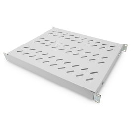 Digitus Estantería ajustable 1U 44x482x350-550mm gris claro