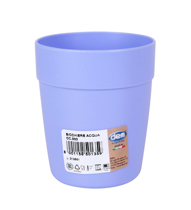 Dem Vaso 330 cc "Bahia" Ø8x8x9.5 cm (48 Unidades)