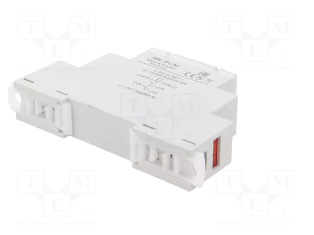 RELPOL RPI-1P-UNI Relé de instalación SPDT 16A RELPOL RPI-1P-UNI Relé de instalación SPDT 16A