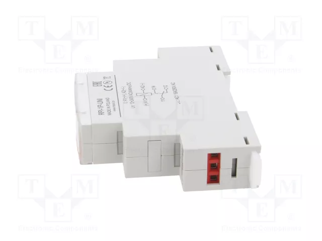 RELPOL RPI-1P-UNI Relé de instalación SPDT 16A RELPOL RPI-1P-UNI Relé de instalación SPDT 16A